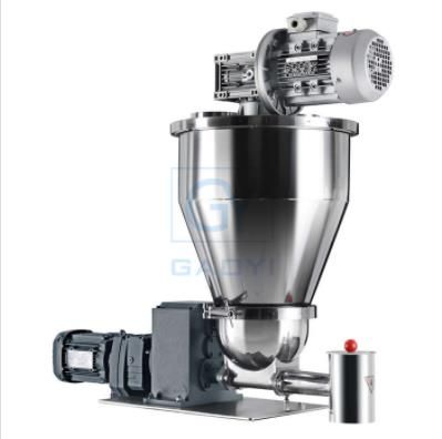 Volumetric twin screw feeder