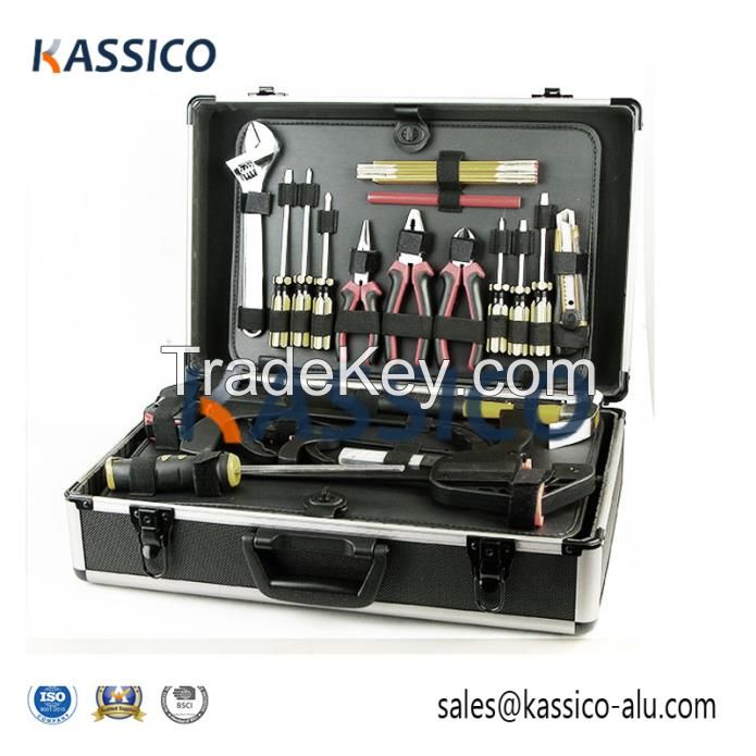 Customized Black Aluminum Tool Carrying Cases