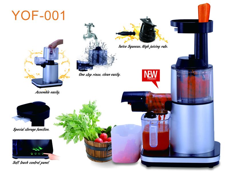 Household Electric Citrus Slow Juicer for Kitchen Food Processor Appliance