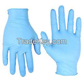 Blue Nitrile Exam Gloves