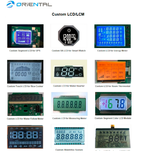 132x40 COG panel lcd display car lcd