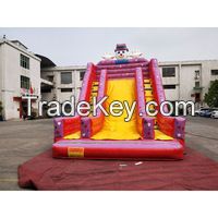 Inflatable outdoor bouncer