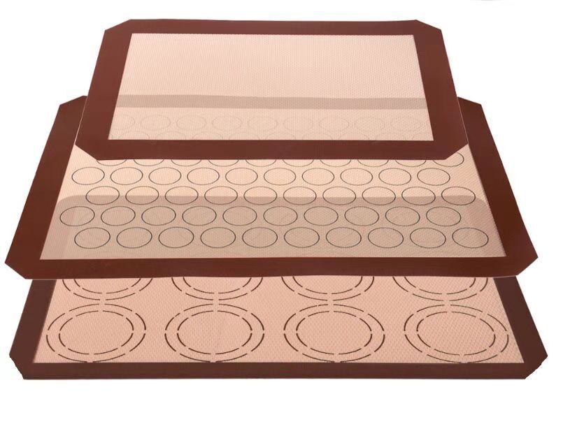 Manufacturer Supply Custom Non Stick Silicone Baking Mats for Oven Baking