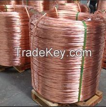 Pure Copper Wire Millberry Scrap 99.9% and Copper Cathode