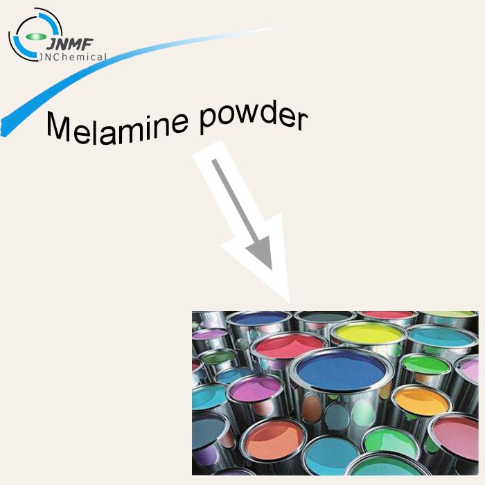 Melamine powder 99.8% CAS:108-78-1 Tripolycyanamide melamine