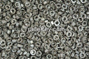 Hex head bolts and nuts