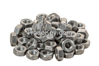 Hex head bolts and nuts