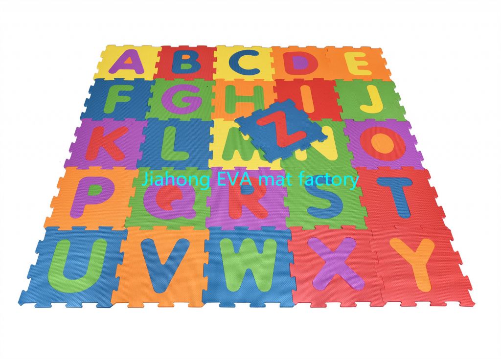 EVA Foam Puzzle Mat, Foam Mats, EVA Foam Interlocking Floor Mats, 26 Titles Baby Play Mat