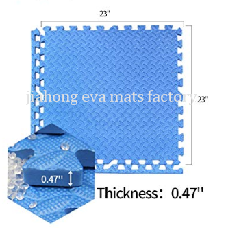 EVA Foam jigsaw mats, EVA Foam Interlocking Floor Mats, 10 numbers Titles Baby Play Mat