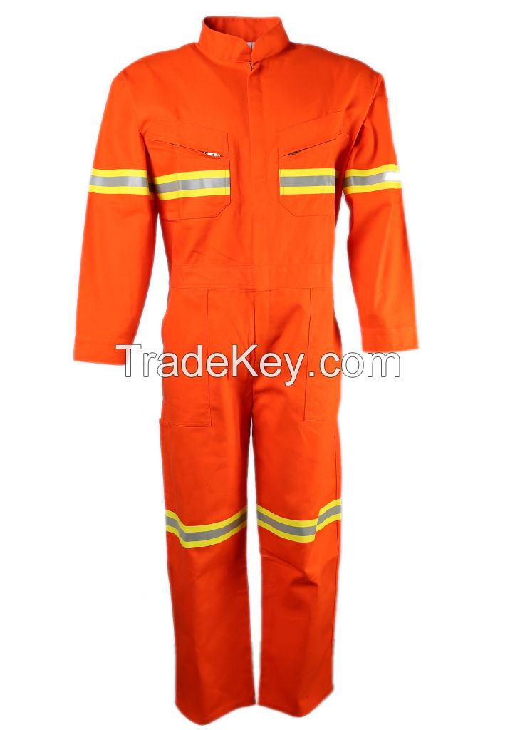 Wholesale Flame Resistant Coverall with Reflective Tape