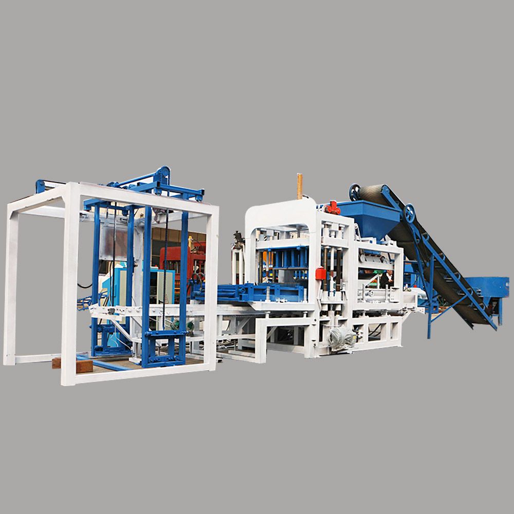 automatic concrete hollow block cement brick making machine