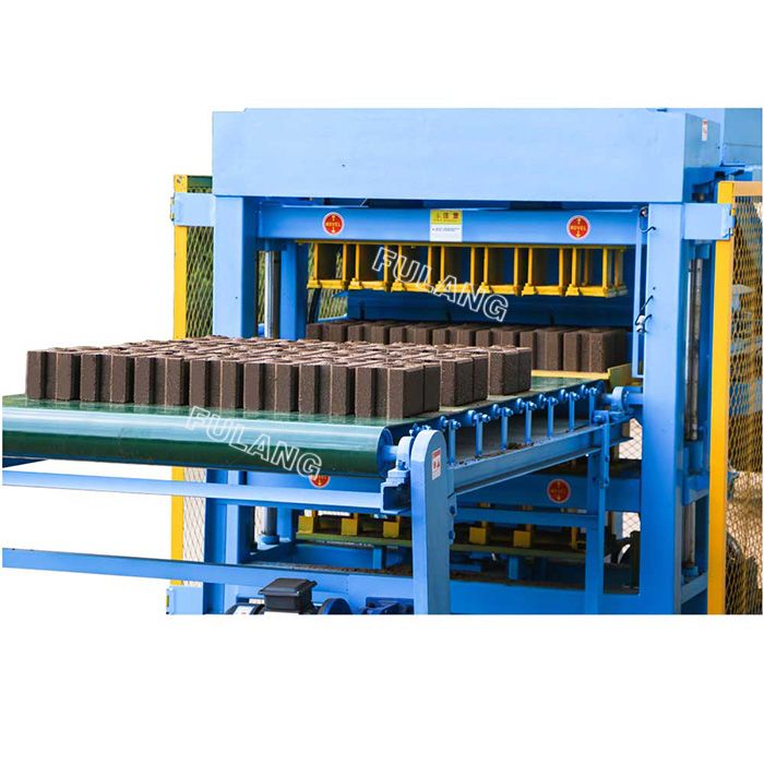 fully automatic interlocking clay brick making machine