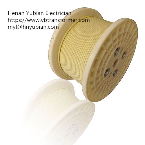 Glass Fiber Covered Polyester Film Covered Flat Wire