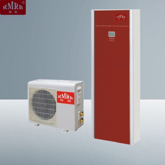 standing split air source heat equipment  water heat units for villa