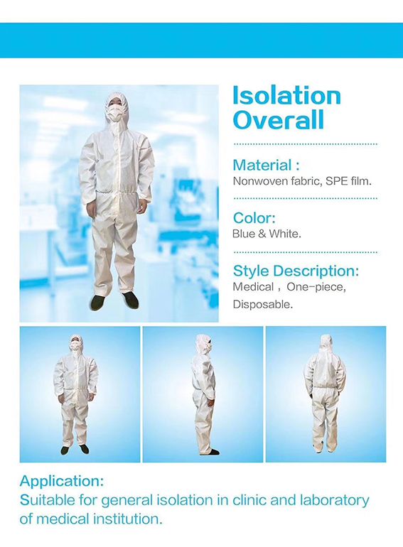 Disposable protective coverall