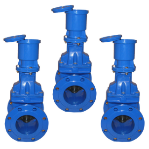 High Efficiency Water Seal Flanged Gate Valve 