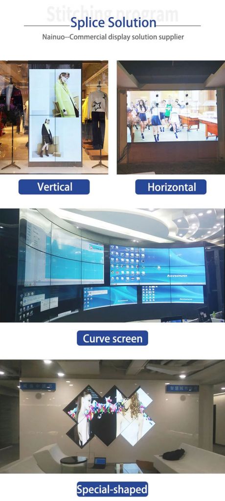 49 Inch FHD 1920x1080 Ultra-Narrow Bezel 1080p LED LCD Video Wall