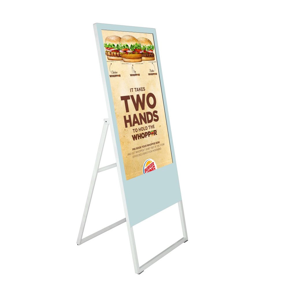 43inch Portable Totem Digital Signage