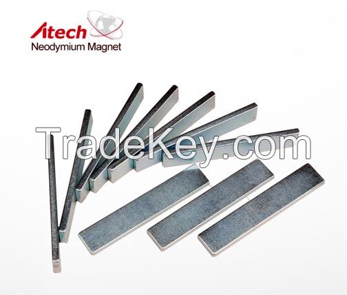 Industrial Magnet 1 inch x1/4 inch x1/8 inch Magnetic Plate Thin Magnet Bar