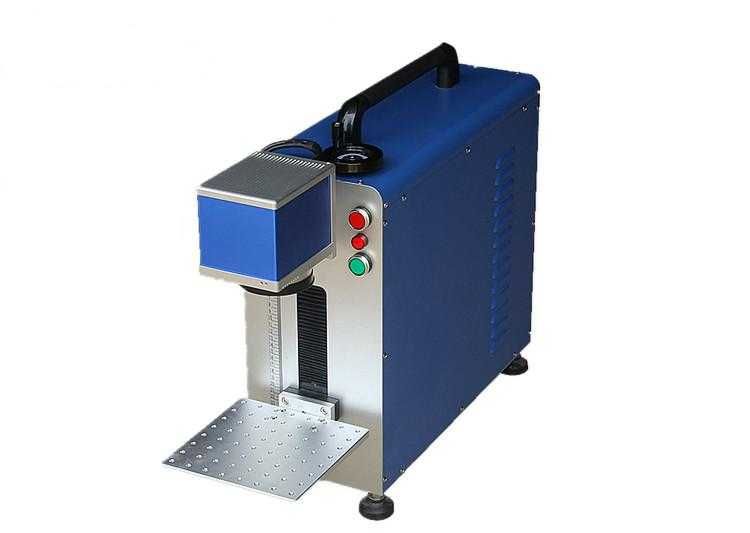 Portable mini laser marker 30W fiber laser marking machine low price