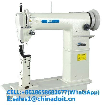 Single Double Needle Post Bed Heavy Duty Sewing Machine DT810/820