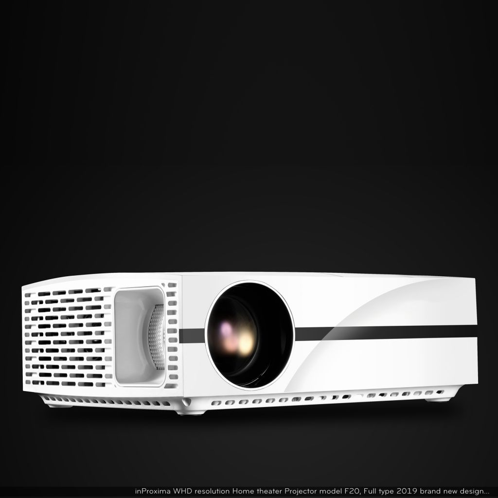 inProxima F20 projector 1280*800P resolution projector, with android os 6.01use for home cinema