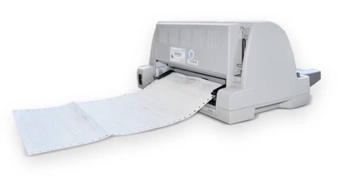 Needle Tape Printer 24-pinhole VAT-controlled General invoice 2-3 single Bill delivery list out-of-stock single-hit