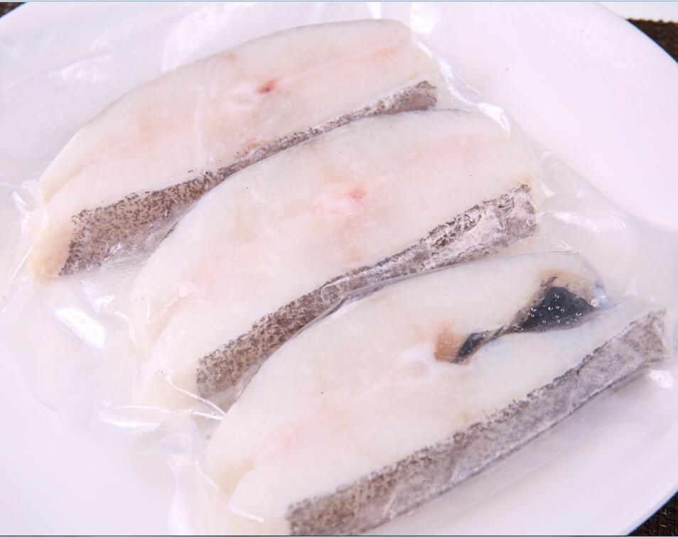 Frozen Greenland halibut fillets/portion