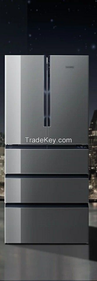 SIEMENS KM49FS95TI zero frost-free glass panel home interconnected multi-door refrigerator