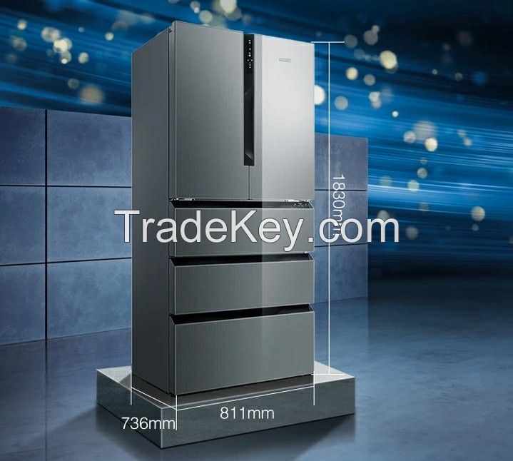 SIEMENS KM49FS95TI zero frost-free glass panel home interconnected multi-door refrigerator