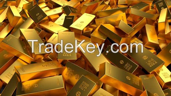 Gold Nuggets / Gold Bars / Au Gold Bars