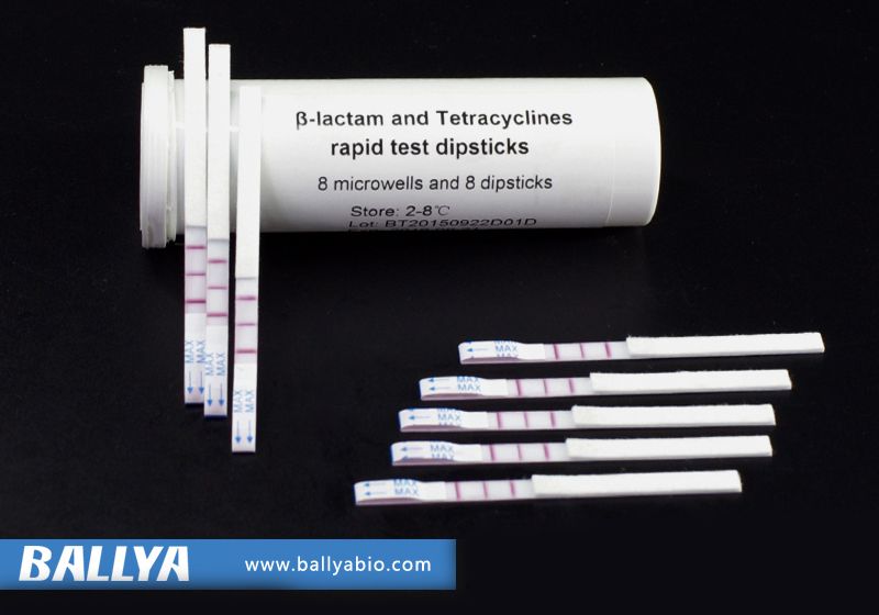 milk rapid test kit to detect antibiotics residues in raw milk