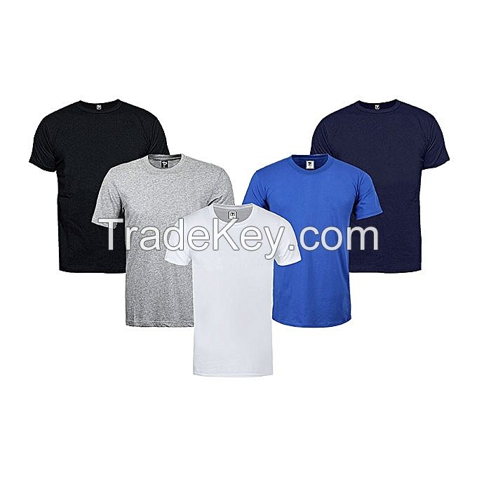 Plain Round Neck T-shirt