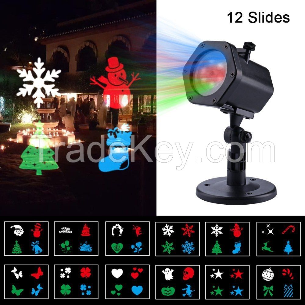 Christmas laser projection lamp