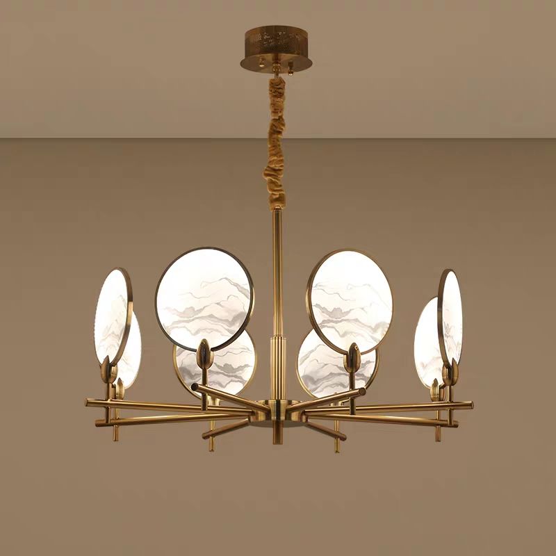 chinese style contemporary and contracted hall pendant lights