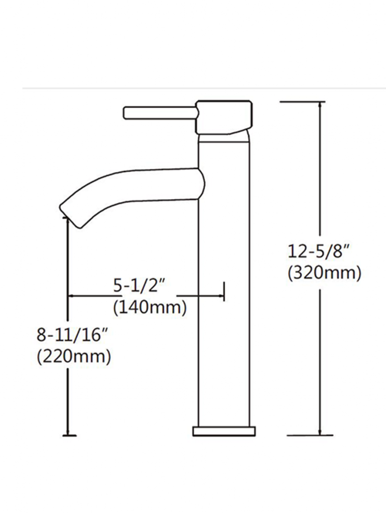 Single Handle Lavatory Faucet