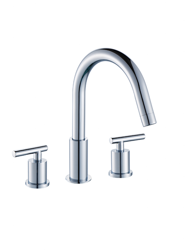 Side Open Kitchen Faucet With Sprayer