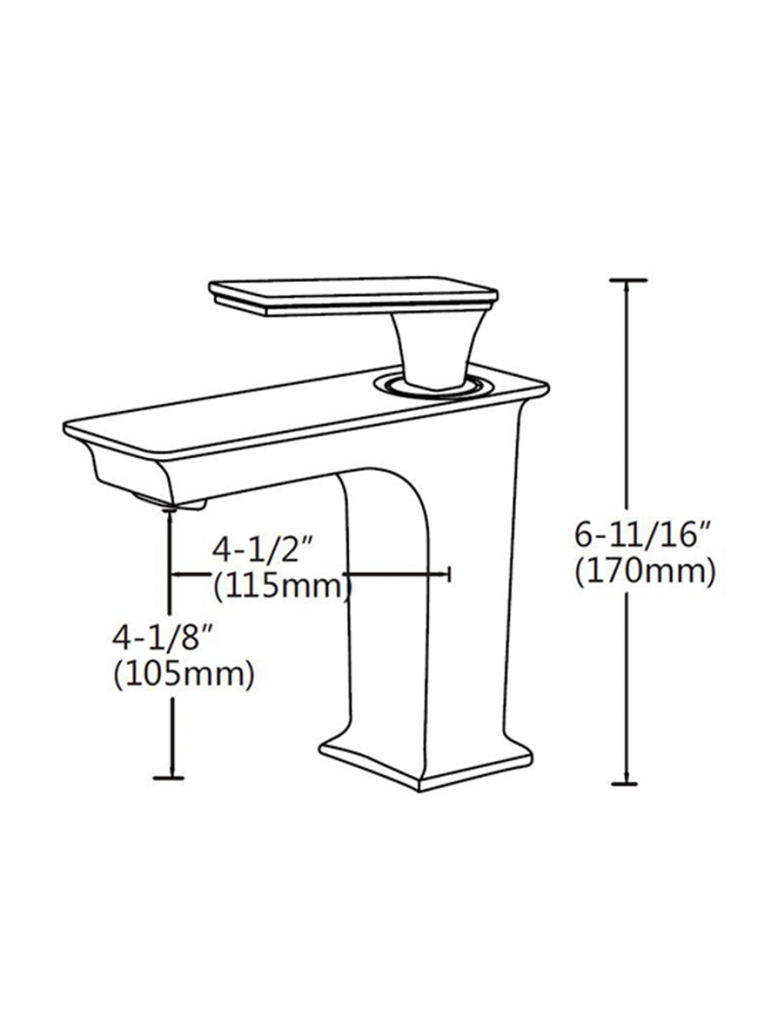 Single Handle Lavatory Faucet