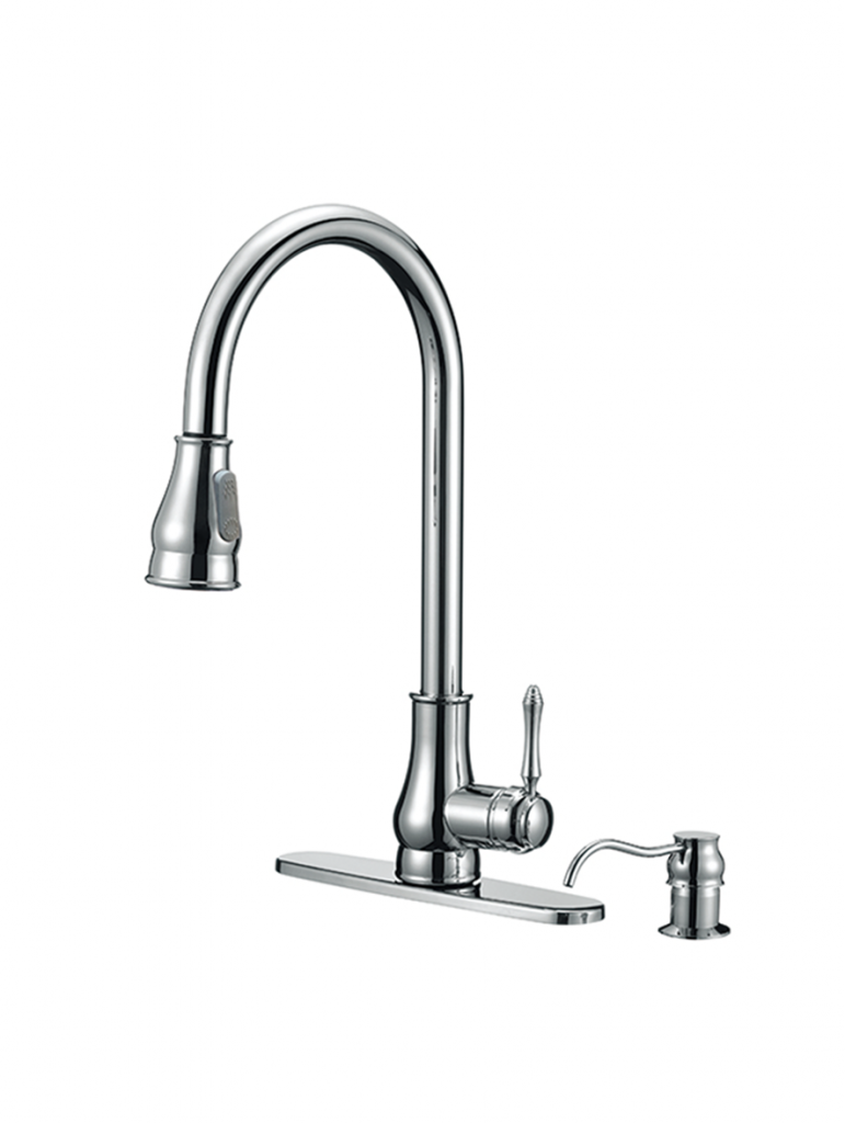 Kitchen Faucet With Side Spray