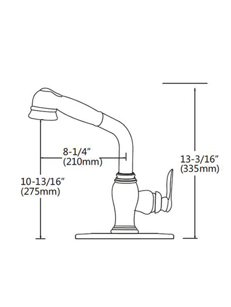 Side Open Kitchen Faucet