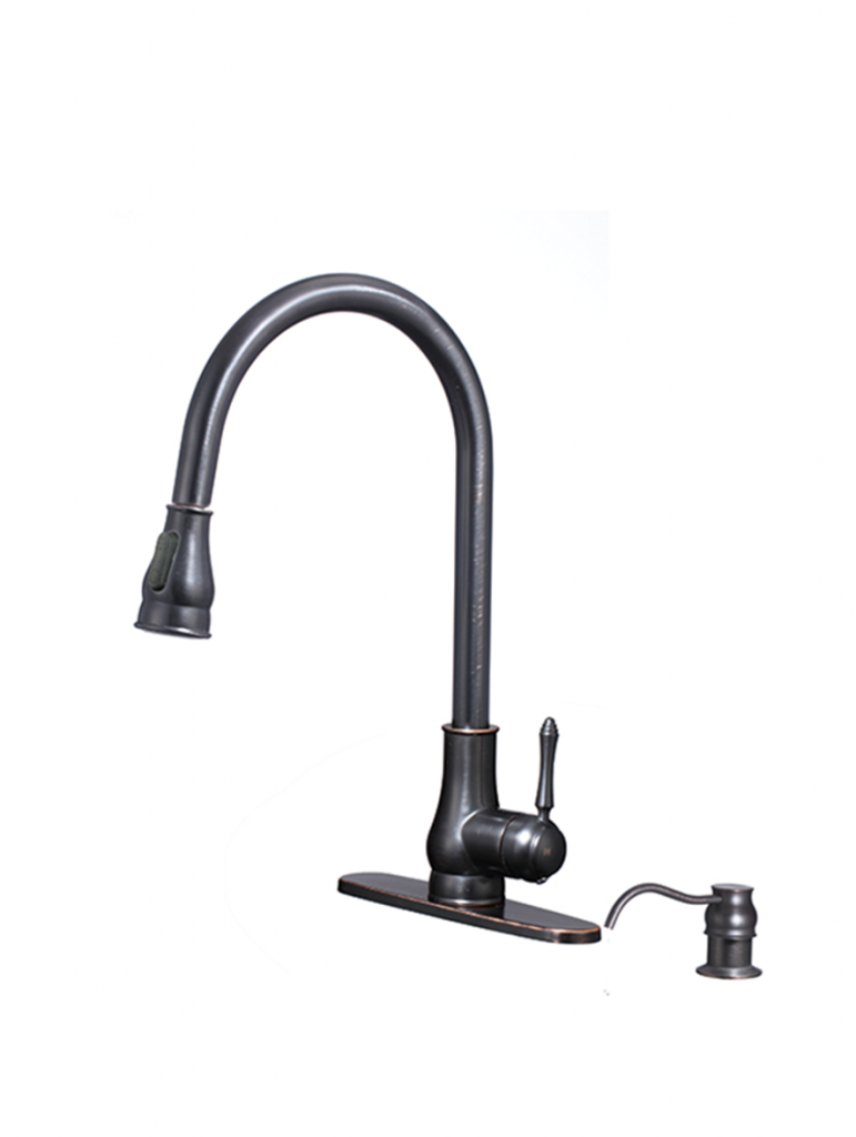 Kitchen Faucet With Side Spray