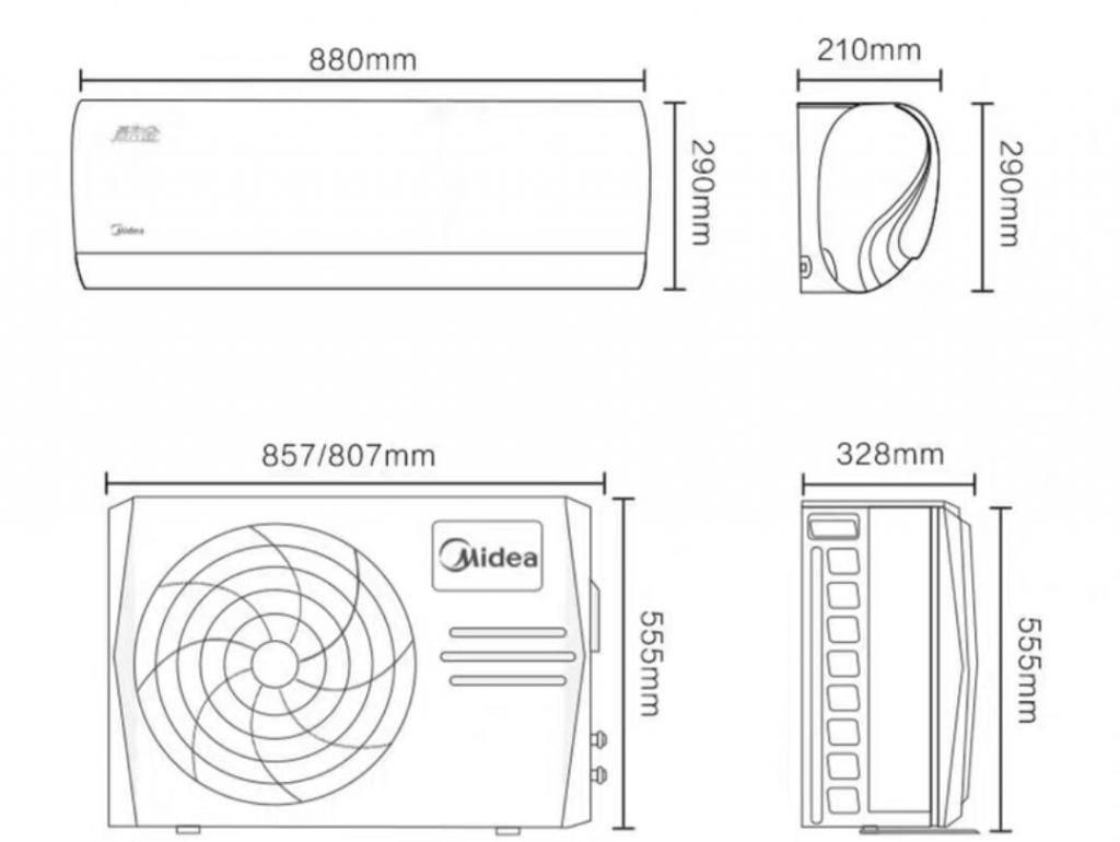 Midea air conditioner