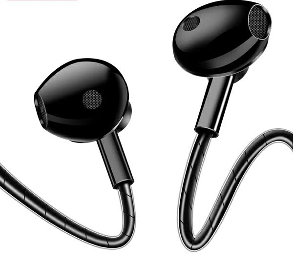 In-ear subwoofer high sound quality genuine universal boys and girls line control with wheat game earplugs sports headset headset