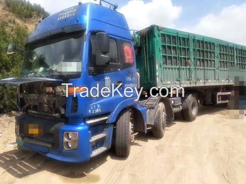 Beiqi foton 380hp 6x2 uesd tractor year 2013 for export