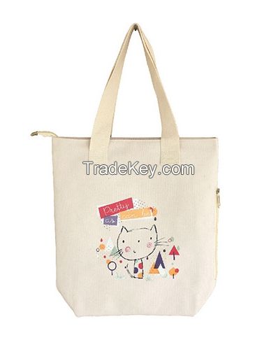 Canvas Shopping Tote Bag 