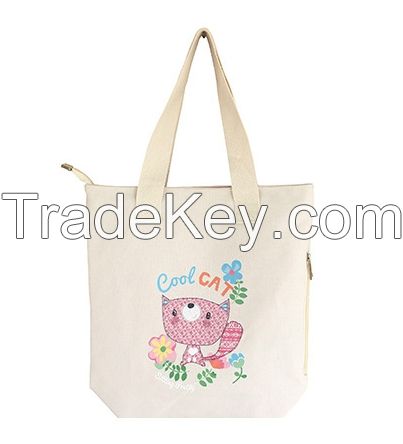 Canvas Shopping Tote Bag 