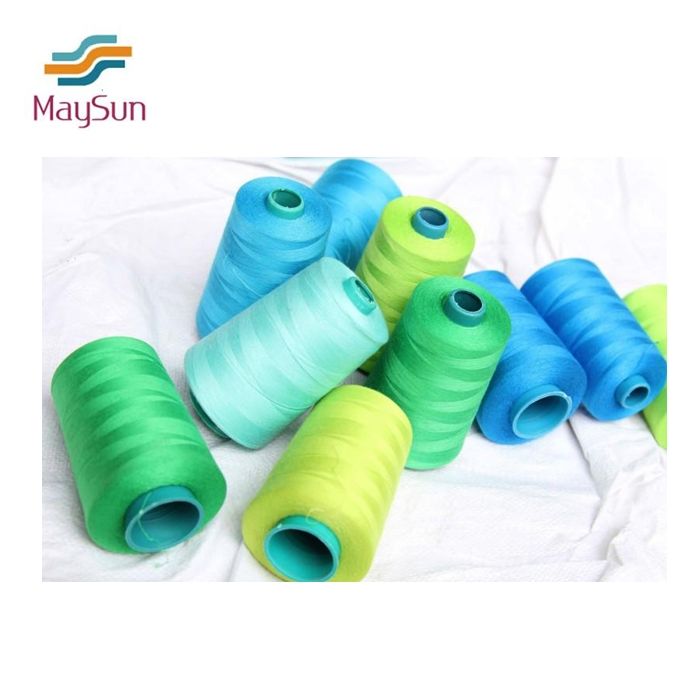 100% spun polyester sewing thread