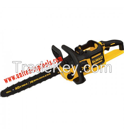 Ion XR Brushless Chainsaw - DeWalt 40V MAX Lithium - 16in. Bar, Tool Only