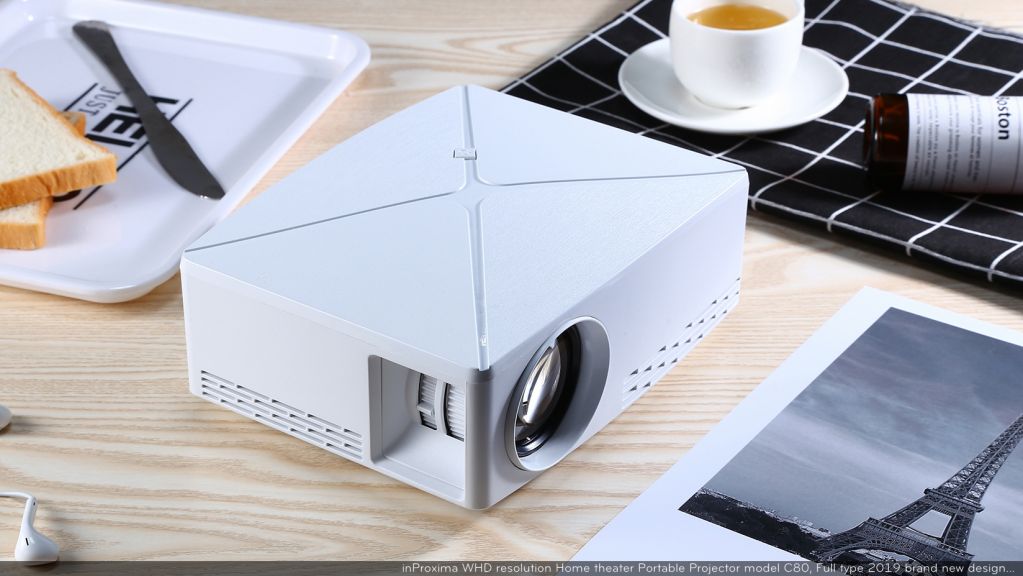 InProxima 2019 New Model C80 1280x720P LED Pocket Video Projector