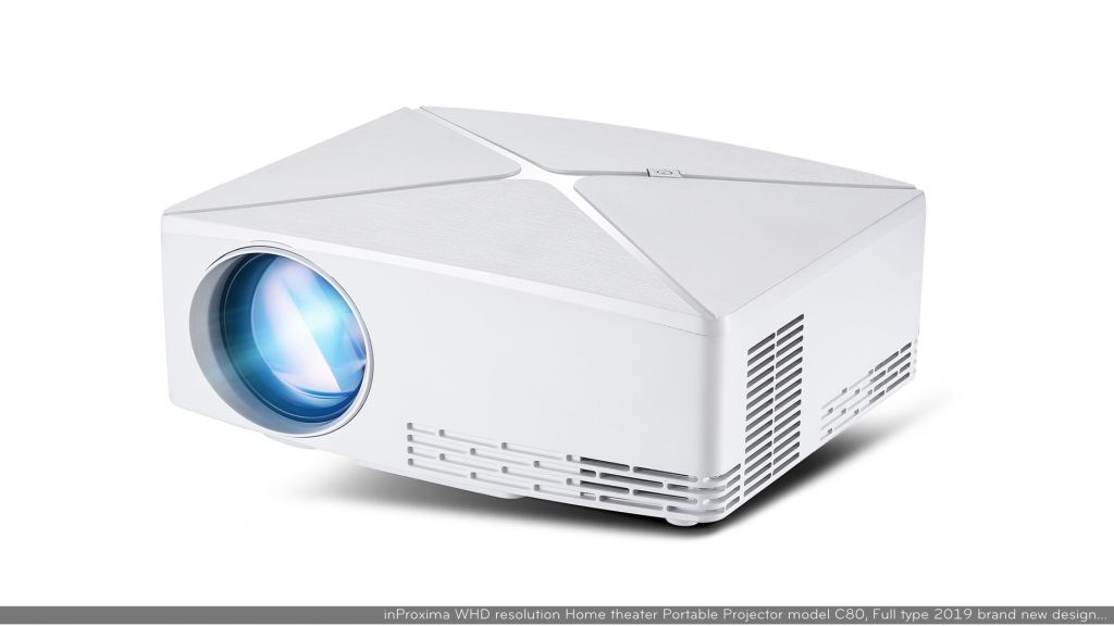 InProxima 2019 New Model C80 1280x720P LED Pocket Video Projector